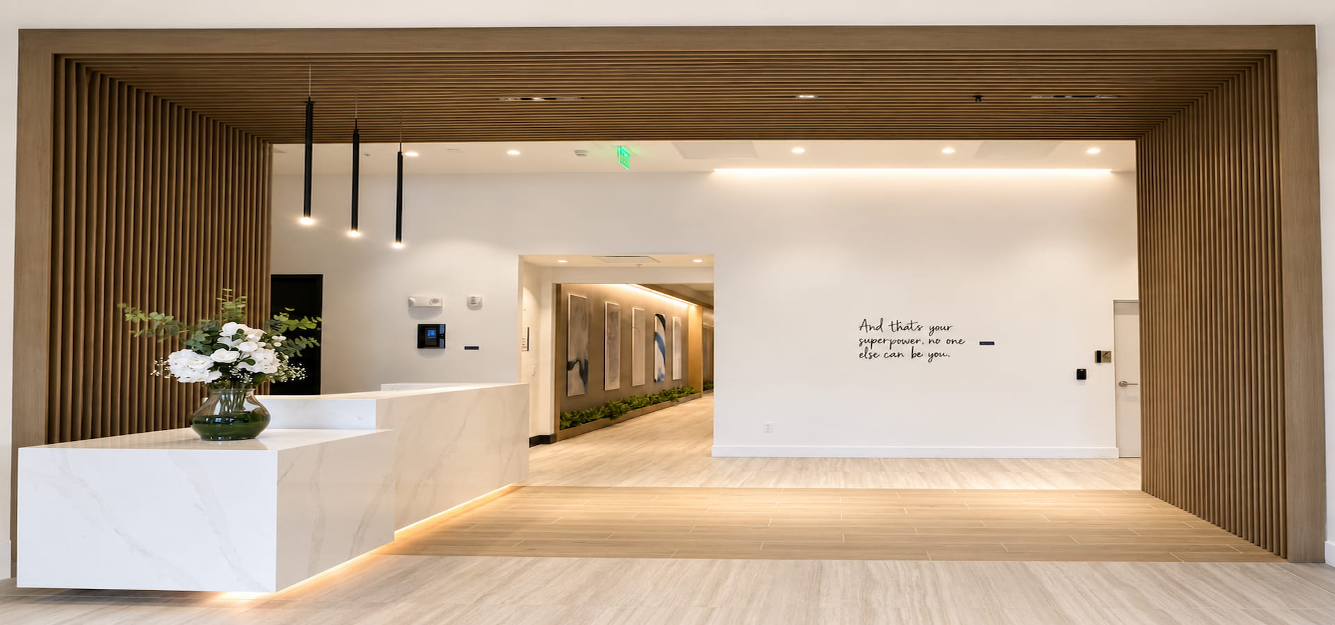 Aventura Station custom millwork